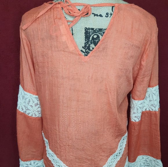 Altar'd State Orange Boho Small - Picture 3 of 4